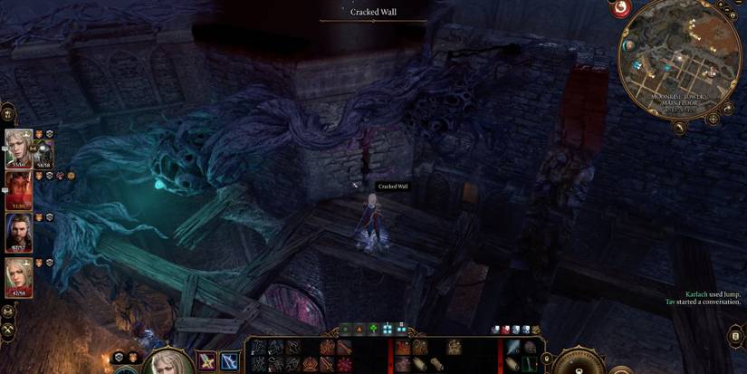 Baldur’s Gate 3: Cracked Wall 