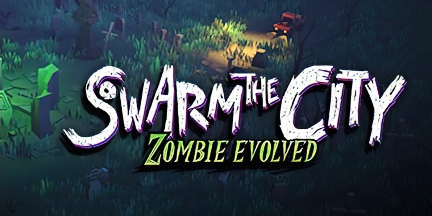 Swarm The City Zombie Evolved title card, lone truck in desolate landscape