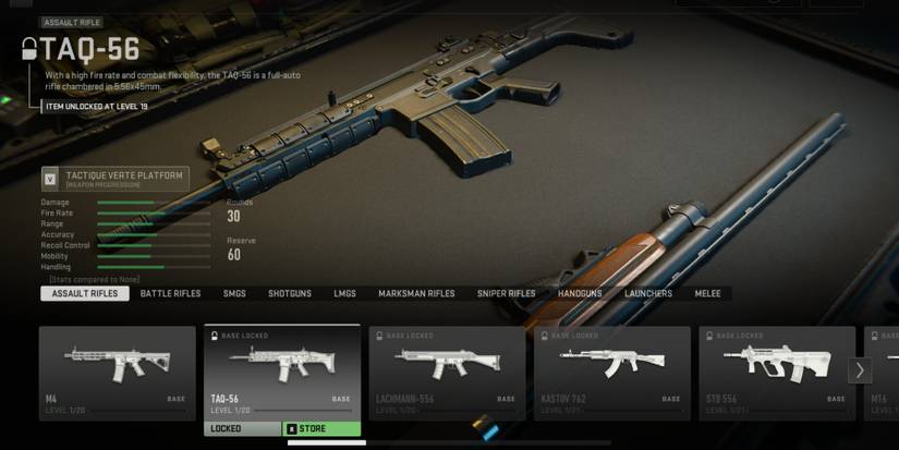 TAQ-56 Call Of Duty Warzone Assault Rifle