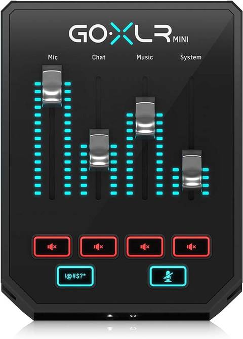 TC Helicon GoXLR Mini Online Broadcast Mixer