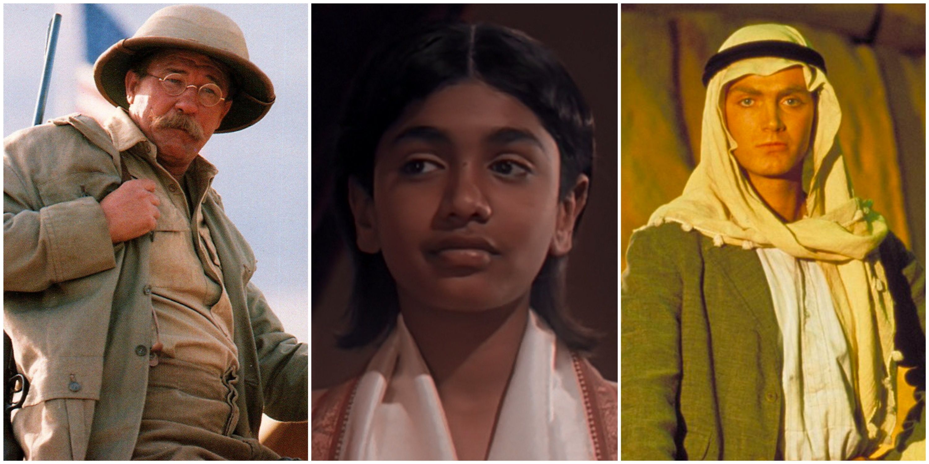 Teddy Roosevelt, Krishnamurti, and T.E. Lawrence in The Young Indiana Jones Chronicles