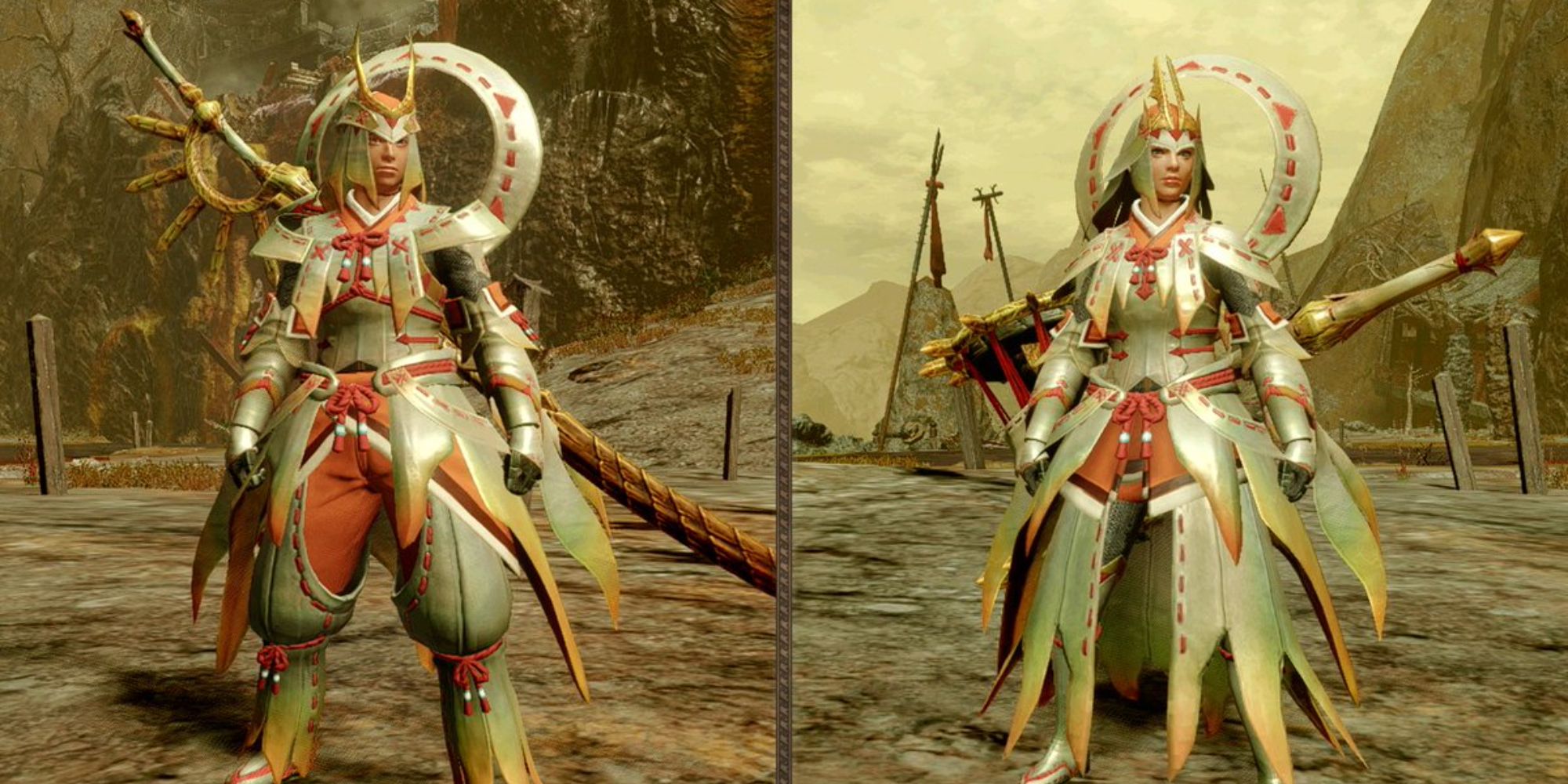 Male and Female Tempest armor