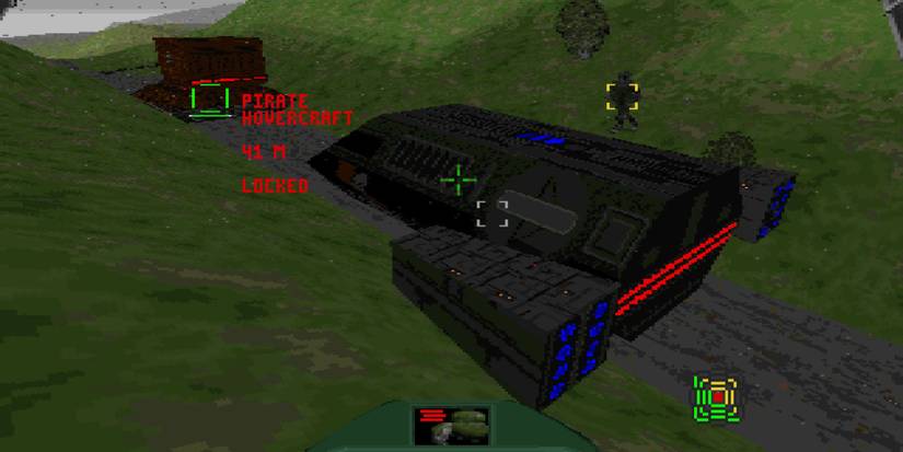 An emeny ship in Terra Nova Strike Force Centauri