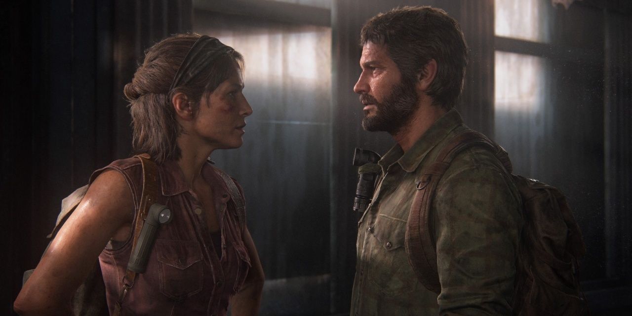 Tess and Joel in The Last of Us Part 1