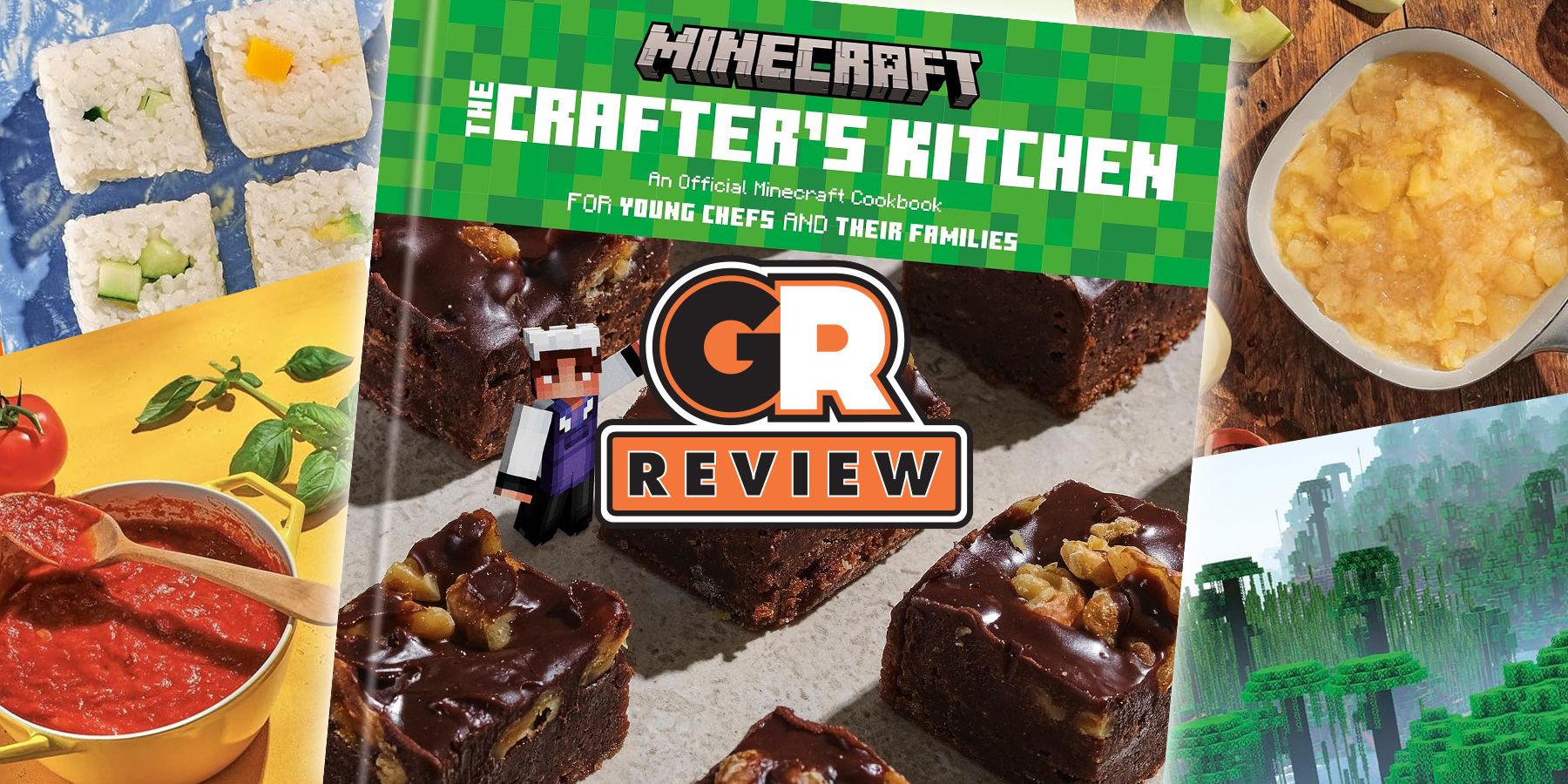 The Crafter's Kitchen: An Official Minecraft Cookbook Review