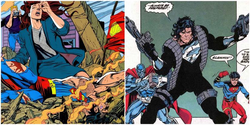 The death and return of Superman in DC Comics