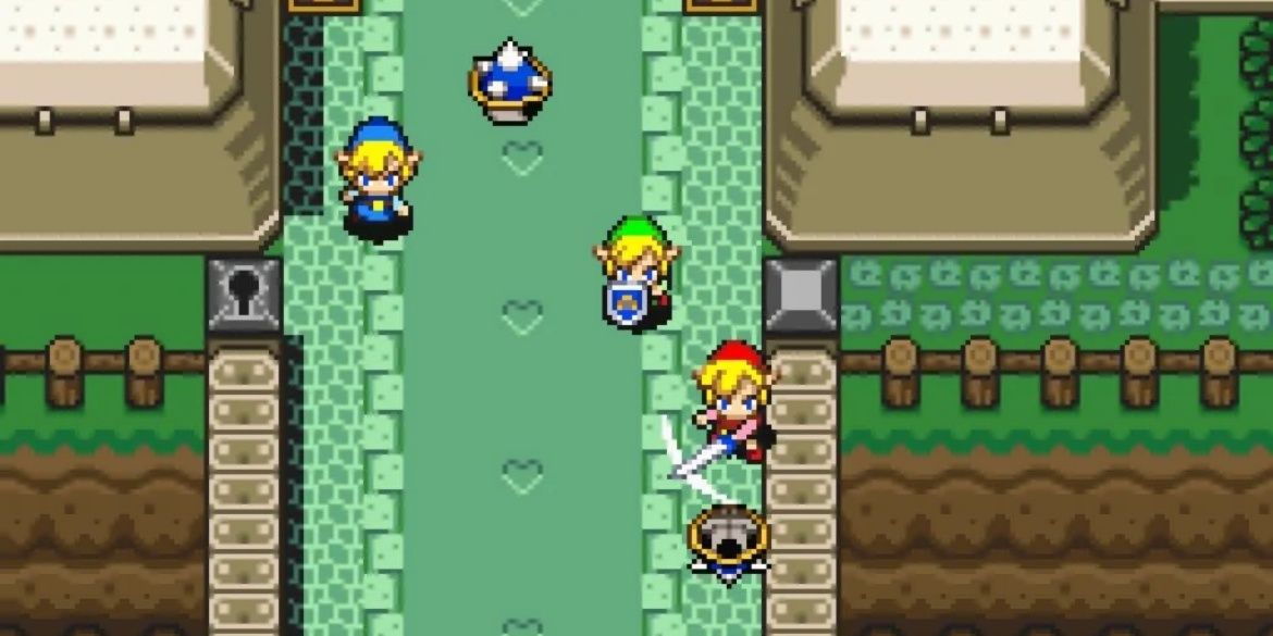 The Legend Of Zelda Four Swords