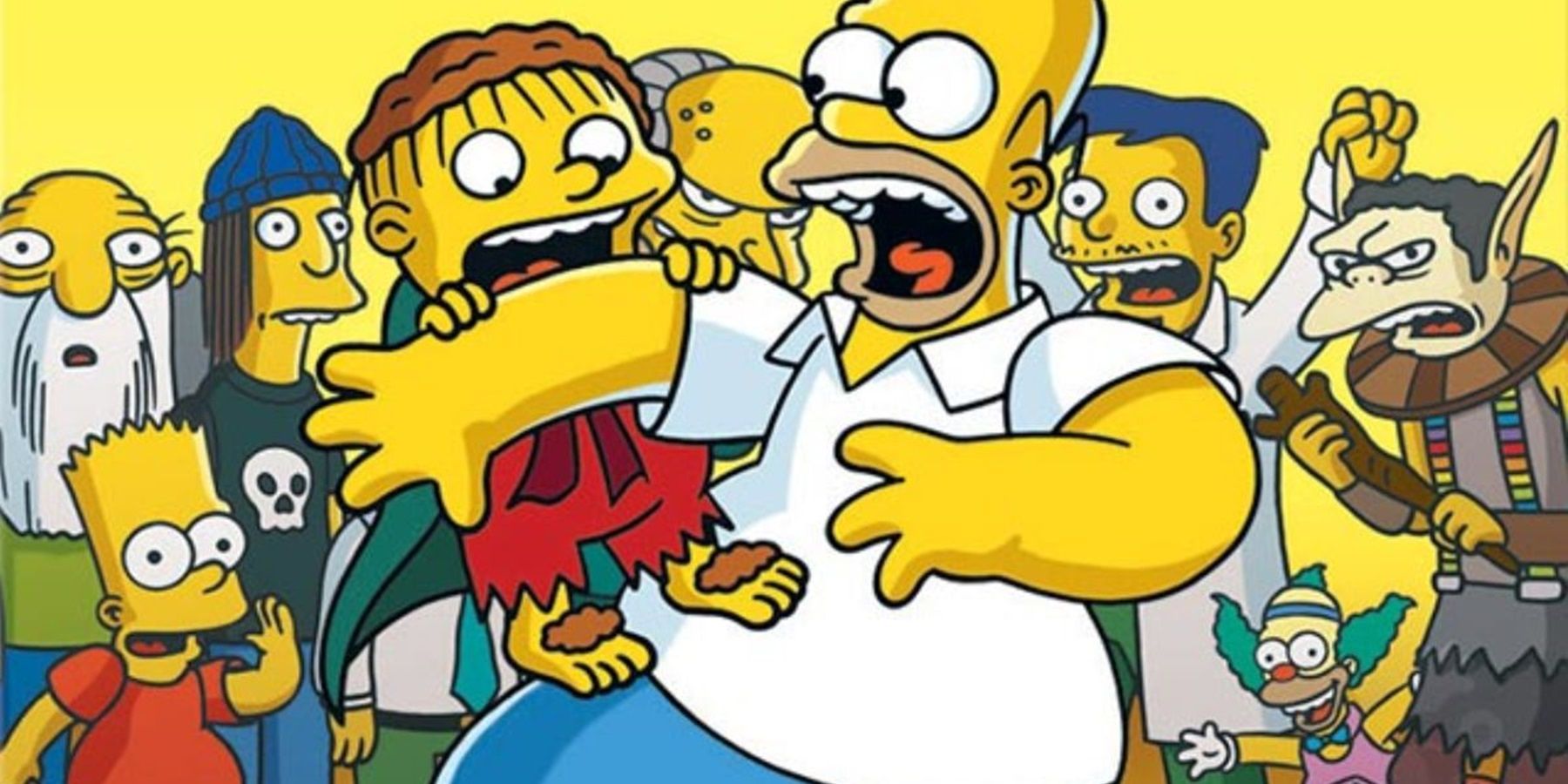 the simpsons game box art