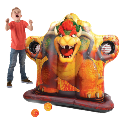 The Super Mario Bros Inflatable Bowser Sports game For Kids