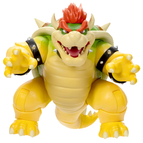 The Super Mario Bros Movie Premium store 7” Bowser W/ Fire Breathing Effect