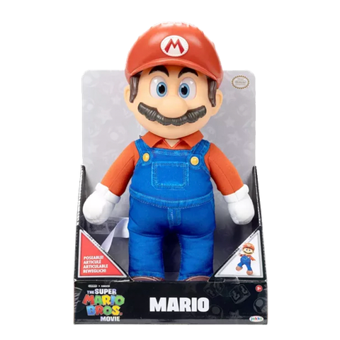 The Super Mario Bros Movie Poseable Plushie