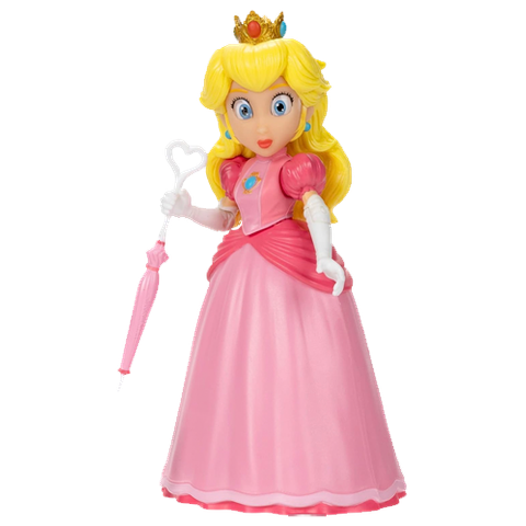 The Super Mario Bros Movie Princess Peach 5 inch figure