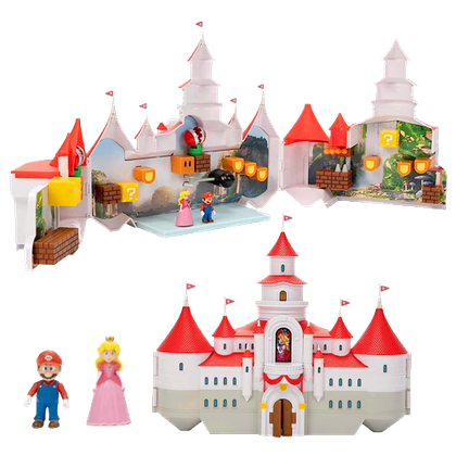 The Super Mario Bros Movie Princess Peach Castle Playset