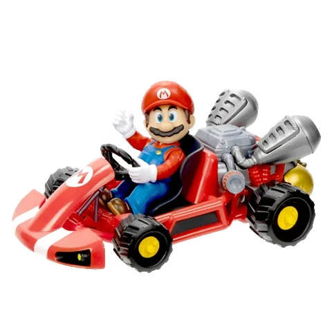 The Super Mario Bros Movie pull-back Mario and kart