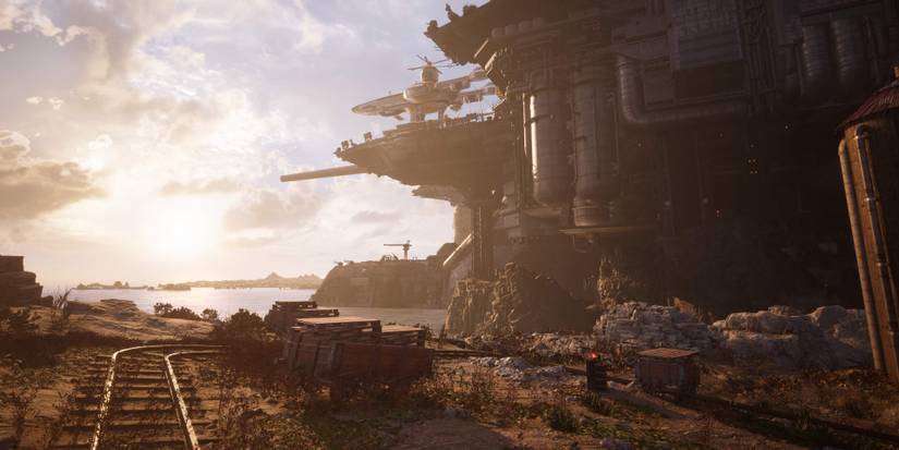 The Under Junon region in Final Fantasy 7 Rebirth