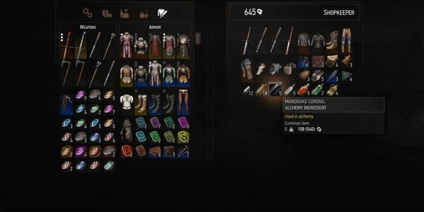 The Witcher 3 - Mandrake Cordial Icon