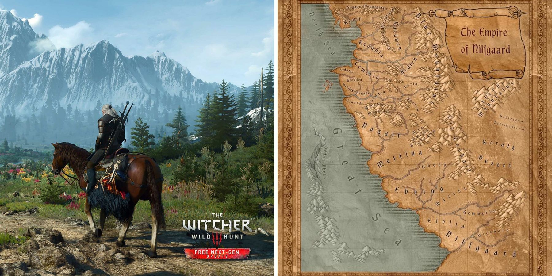 Expliaining the history of The Continent in The Witcher 3