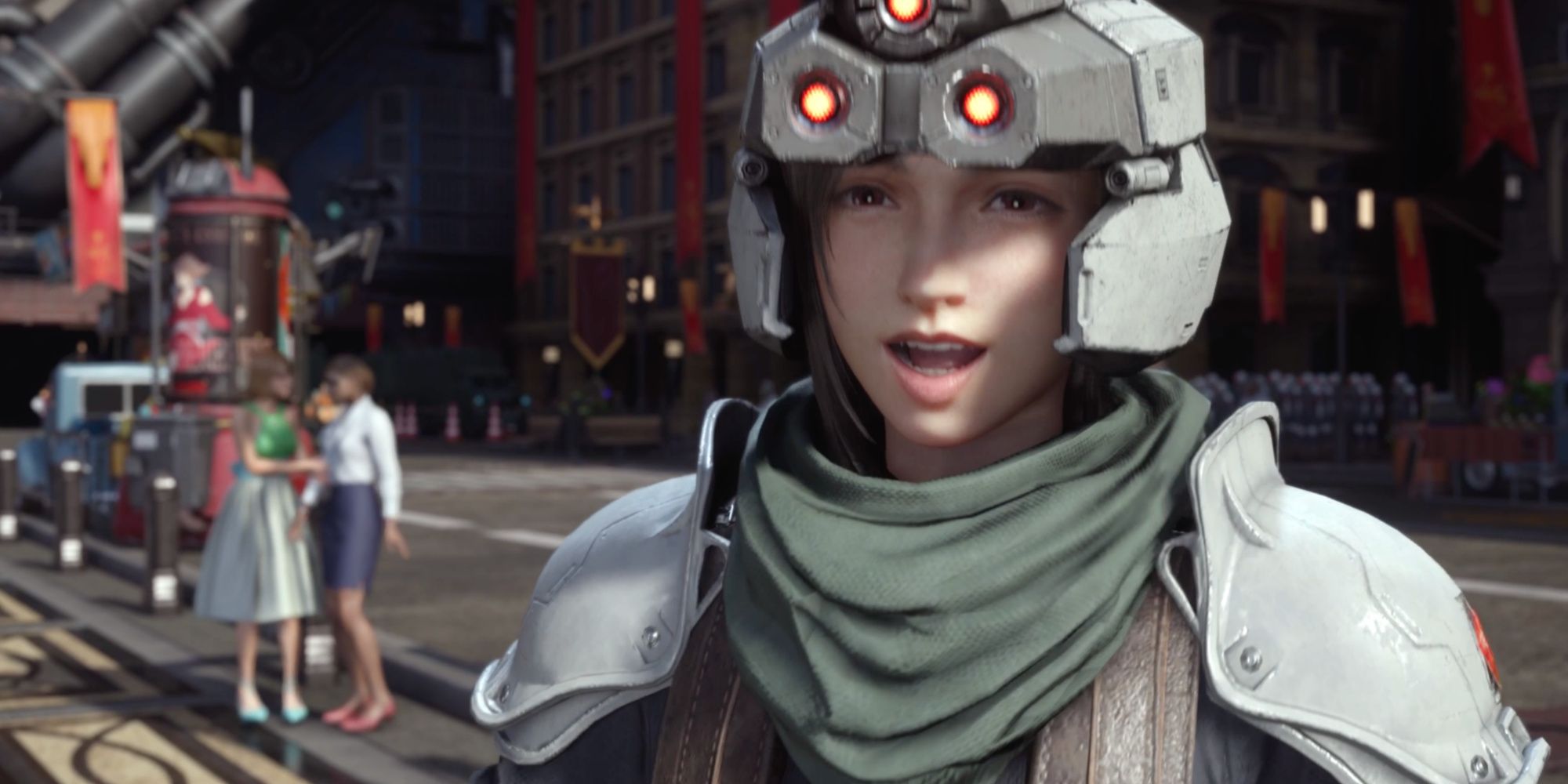 Tifa as a soldier in Final Fantasy 7 Rebirth