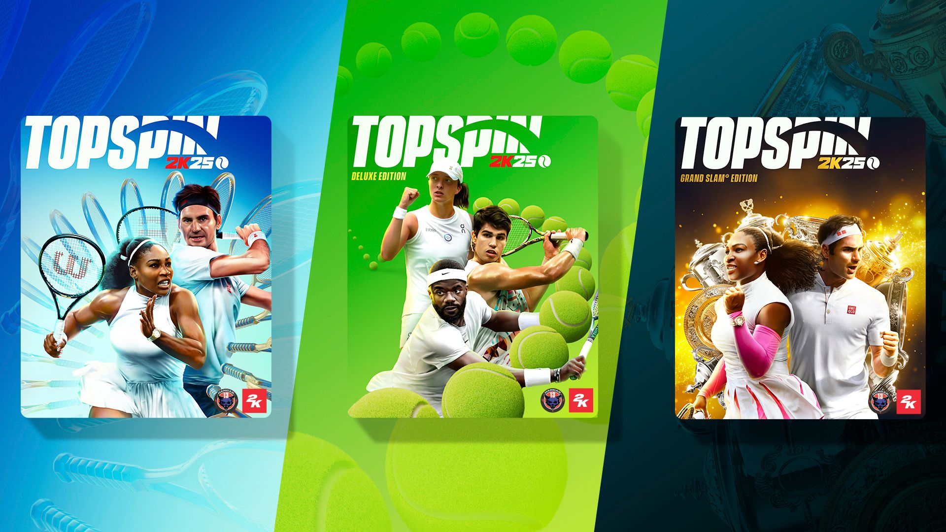 TopSpin 2K25 Game Announcement Key Art