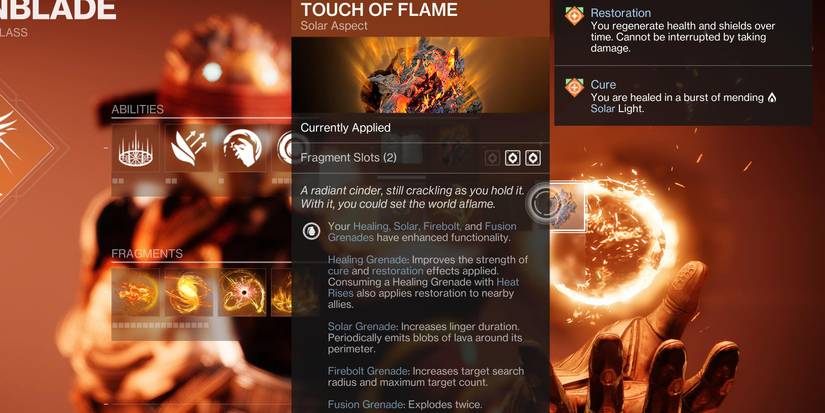 touch of flame