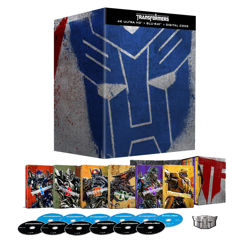 Transformers 6-Movie Collection 4K Blu-ray
