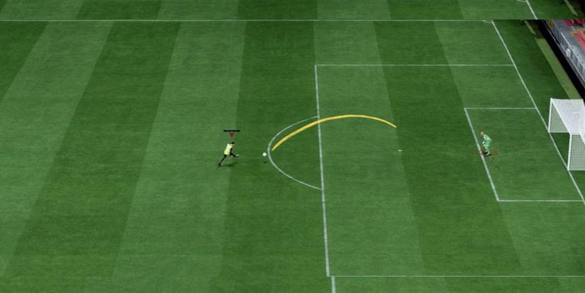 trivela shot in ea sports fc 24.