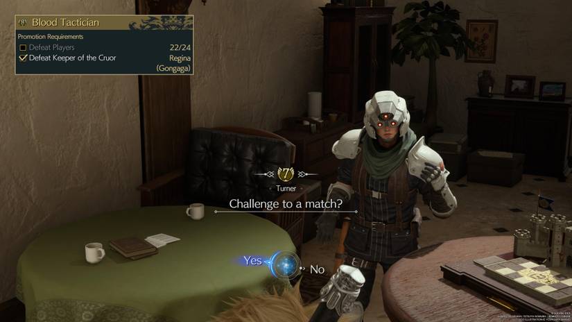 Turner in Queen's Blood Final Fantasy 7 Rebirth