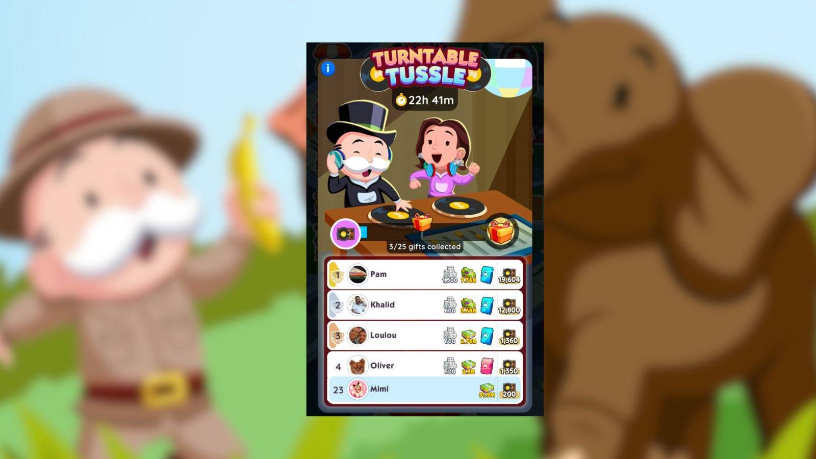 turntable tussle monopoly go