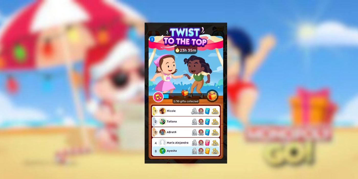 twist to the top rewards monopoly go