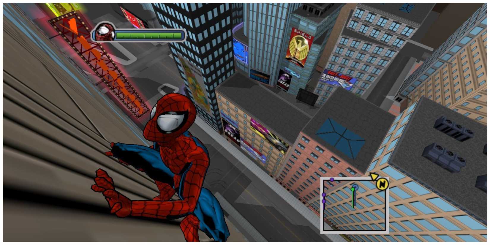 Ultimate Spider-Man Wall Crawling