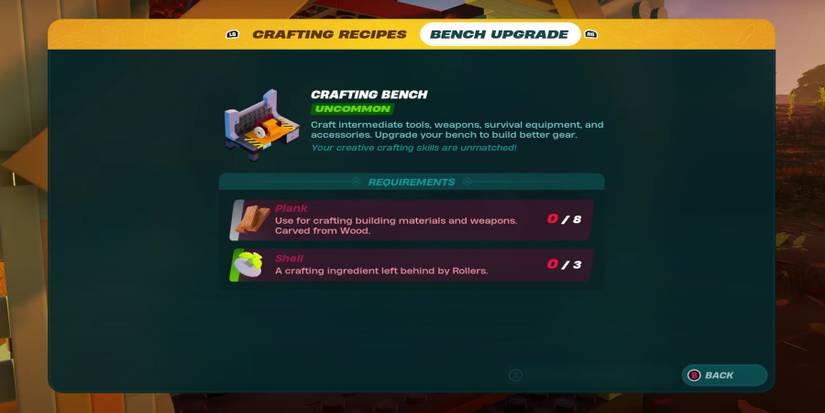 Uncommon Crafting Bench Lego Fortnite