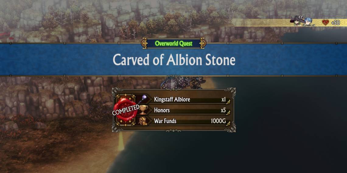 "Domina Albion con estas Inscripciones de Unicornios"