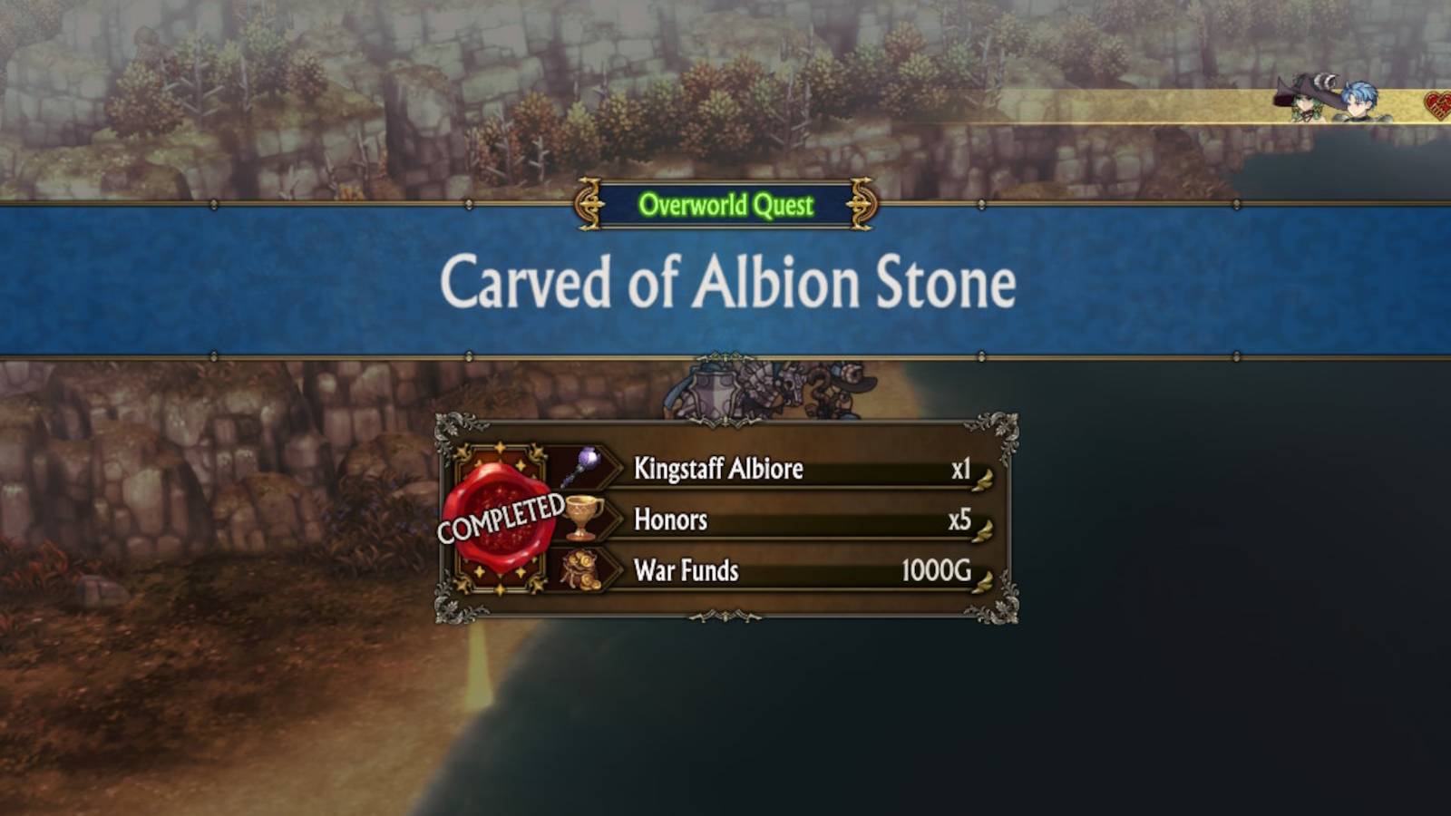 unicorn overlord carved of albion stone walkthrough