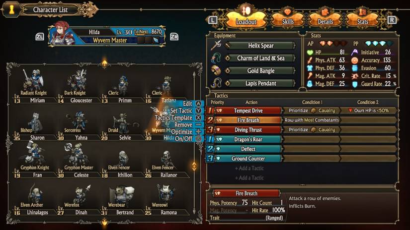 unicorn overlord afflictions