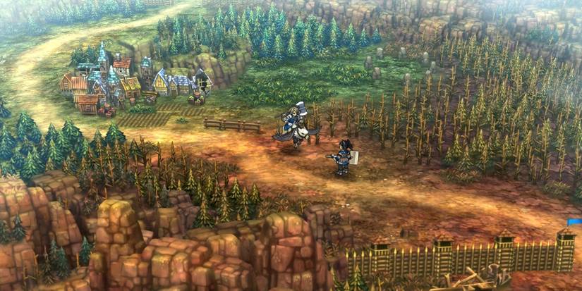 Image of Fran and Kitra in a rapport conversation in Unicorn Overlord