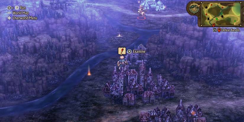 Image of the cemetery in Saint le Riche in Unicorn Overlord