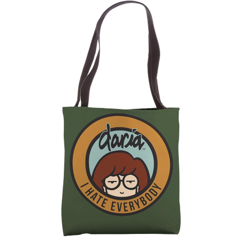 Daria Hates Everyone Tote Bag