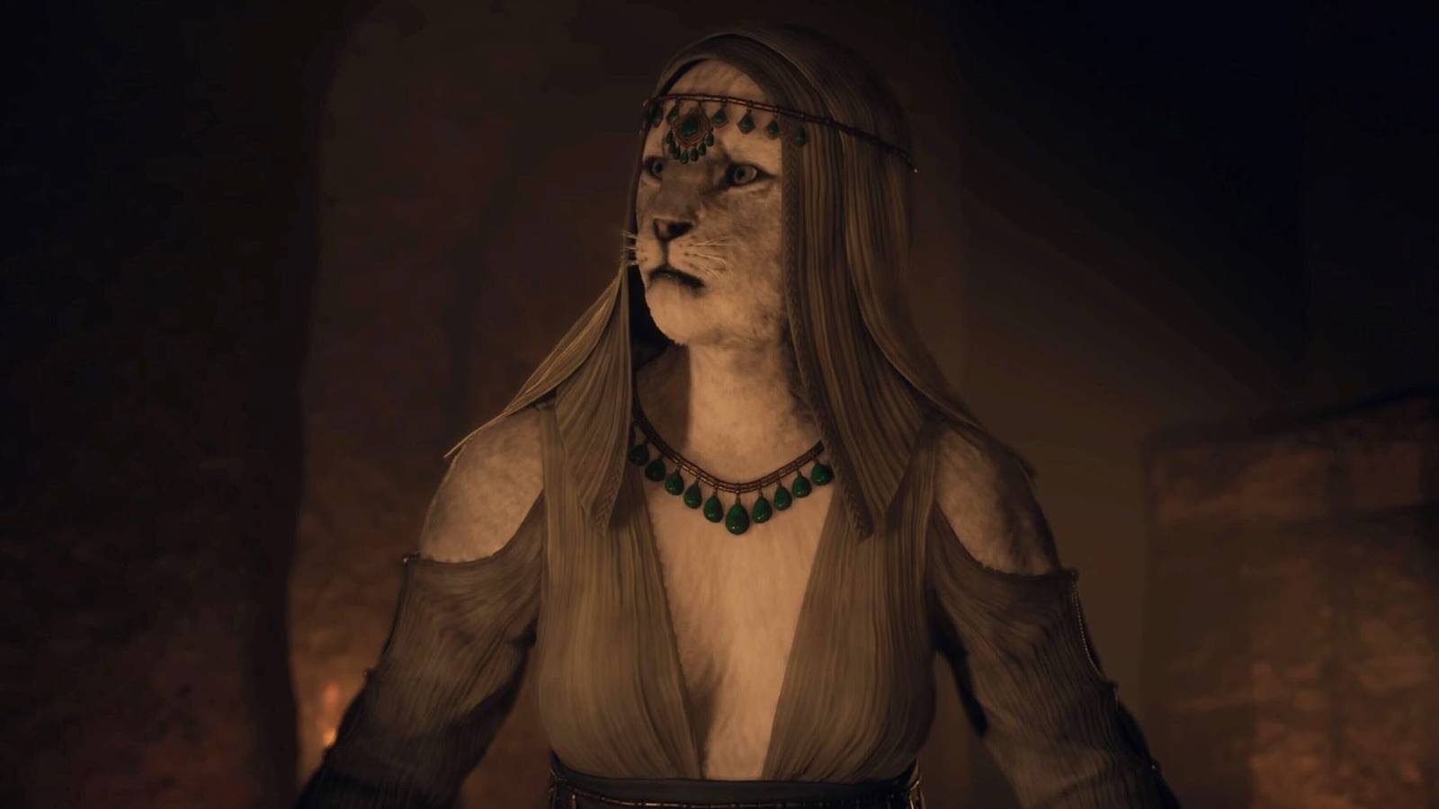 Nadinia, the Empress of Battahl from Dragon's Dogma 2