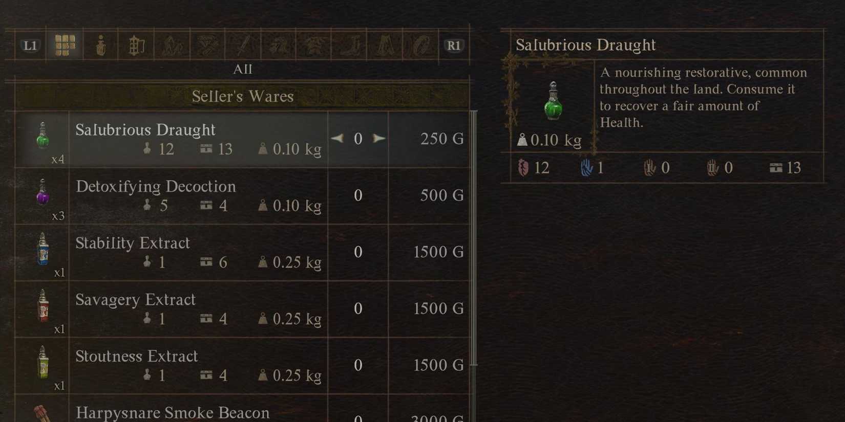 A health potion in Dragon’s Dogma 2