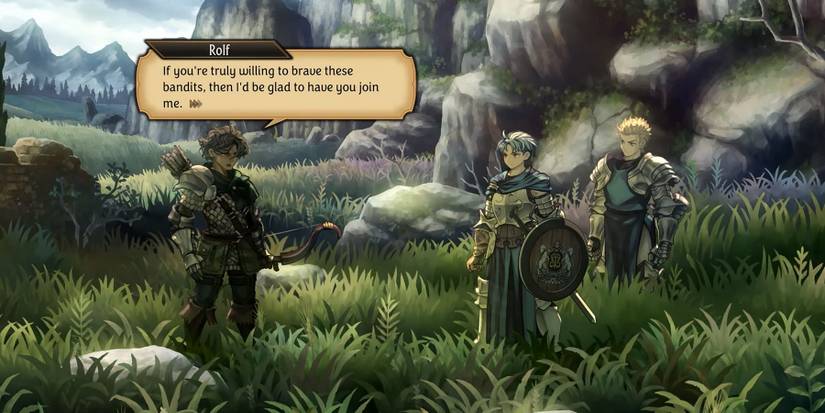 Recruiting Rolf in Unicorn Overlord