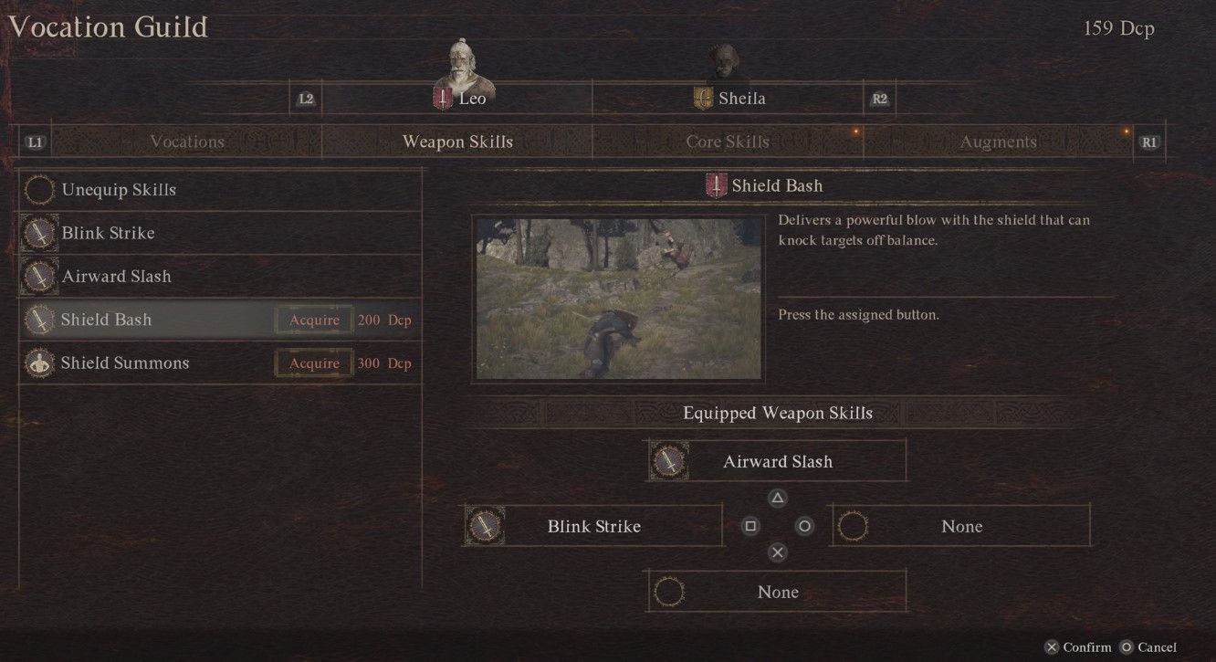 vocation guild weapon skills dragons dogma 2