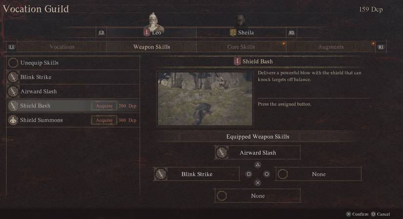 vocation guild weapon skills dragons dogma 2