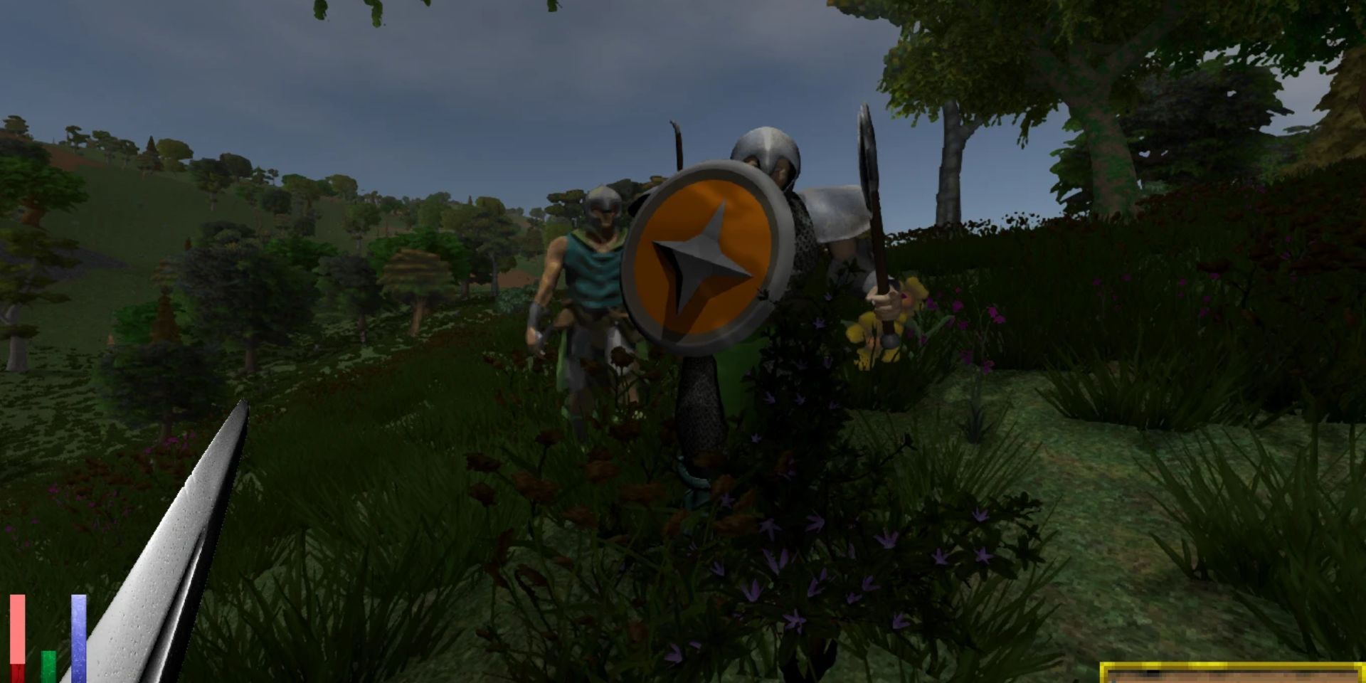 Enemies spawned by the mod Warm Ashes in Daggerfall Unity 