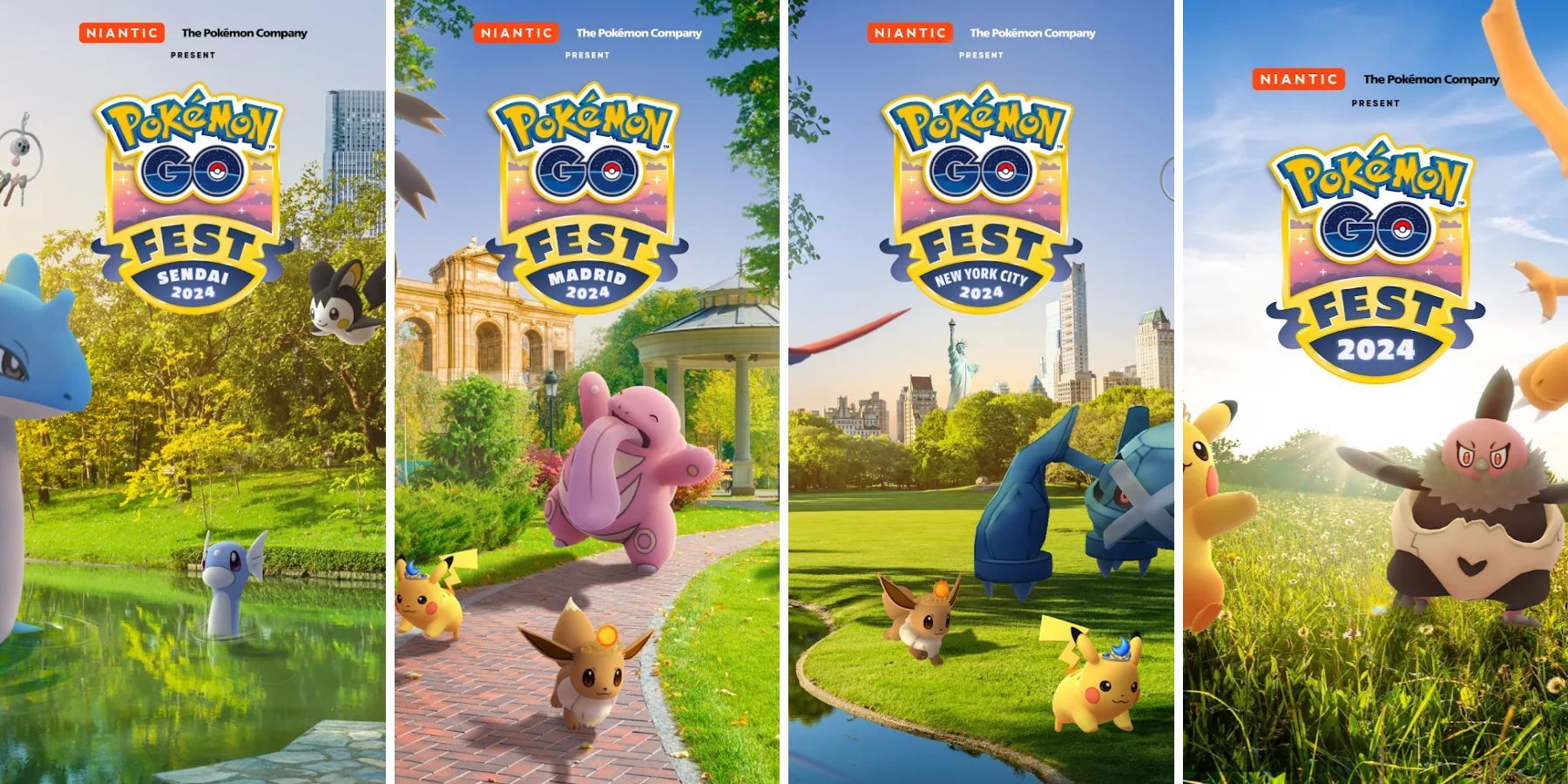 What to expect from 2024 Pokemon GO Fest in Sendai, Madrid, New York, and Online