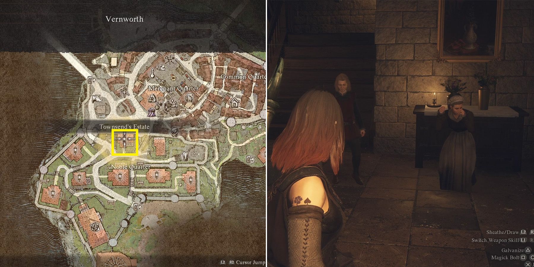 where to find diana in dragons dogma 2