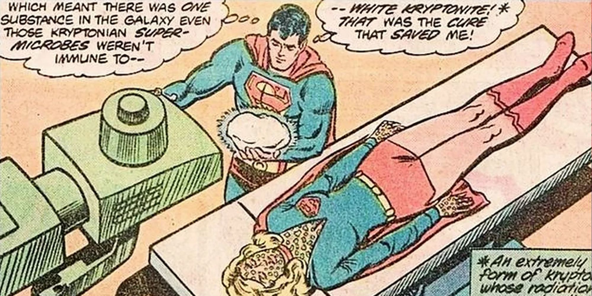 White Kryptonite DC Comics