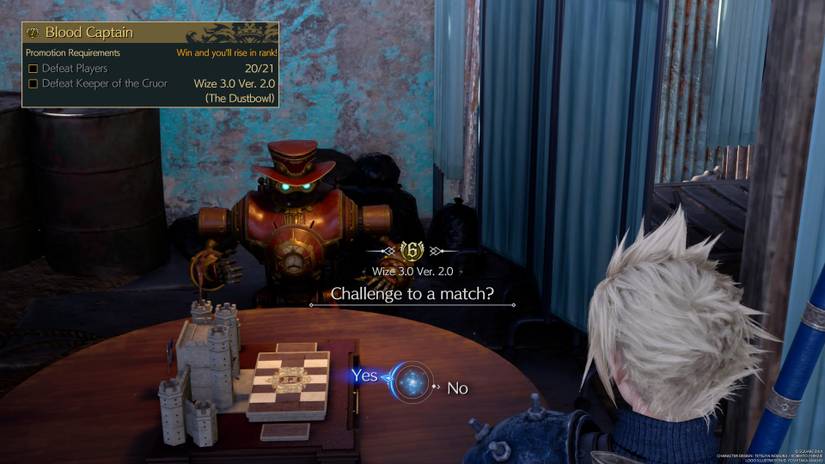 Wize 3.0 Ver 2.0 in Queen's Blood Final Fantasy 7 Rebirth