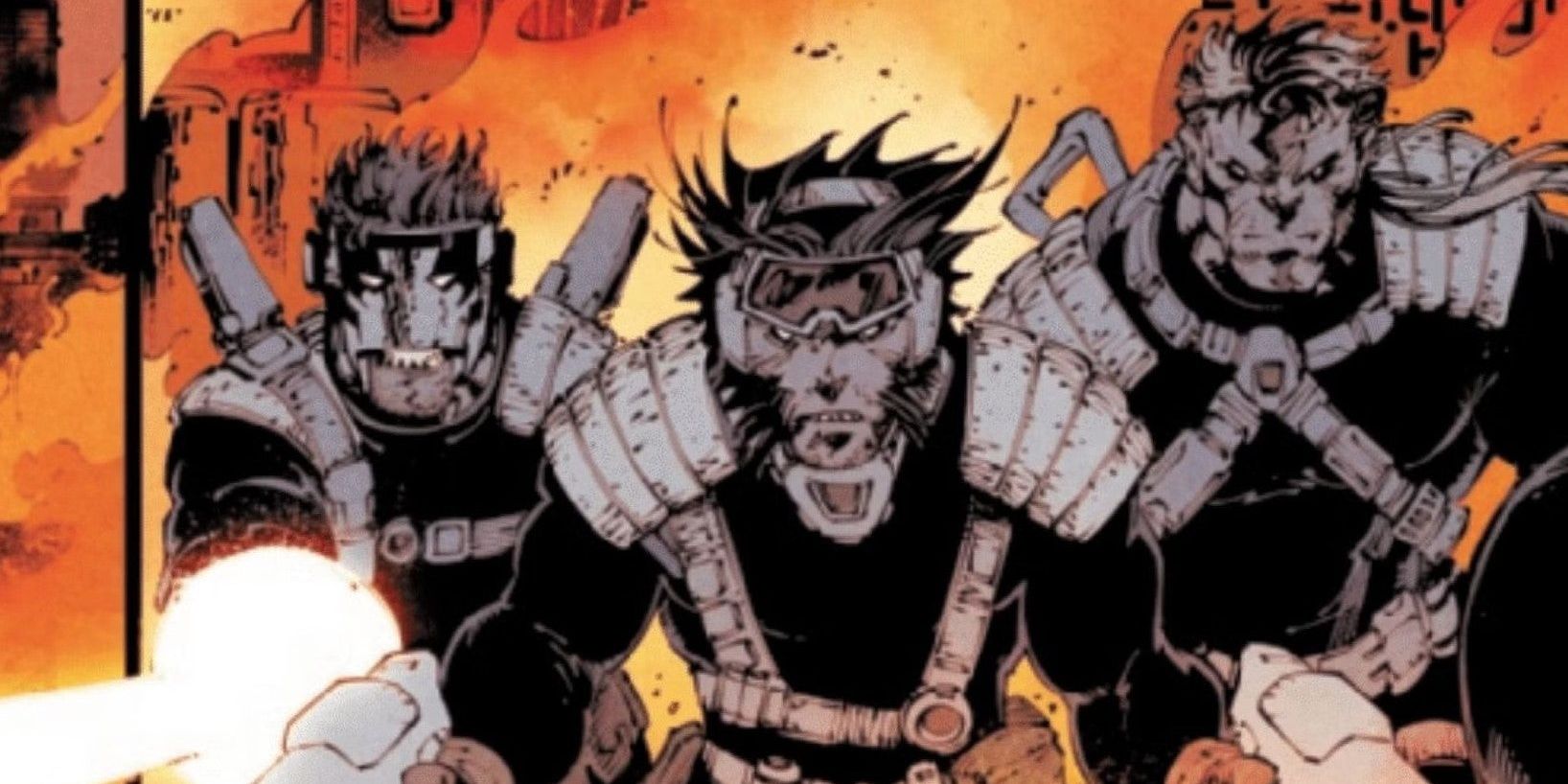Wolverine in Team X in Marvel Comics