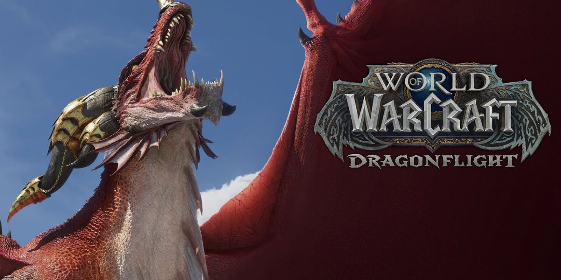 A World of Warcraft Dragonflight Dragon