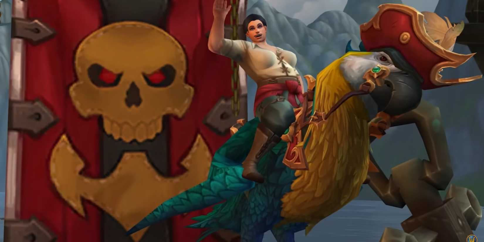 world of warcraft plunderstorm rewards mount polly